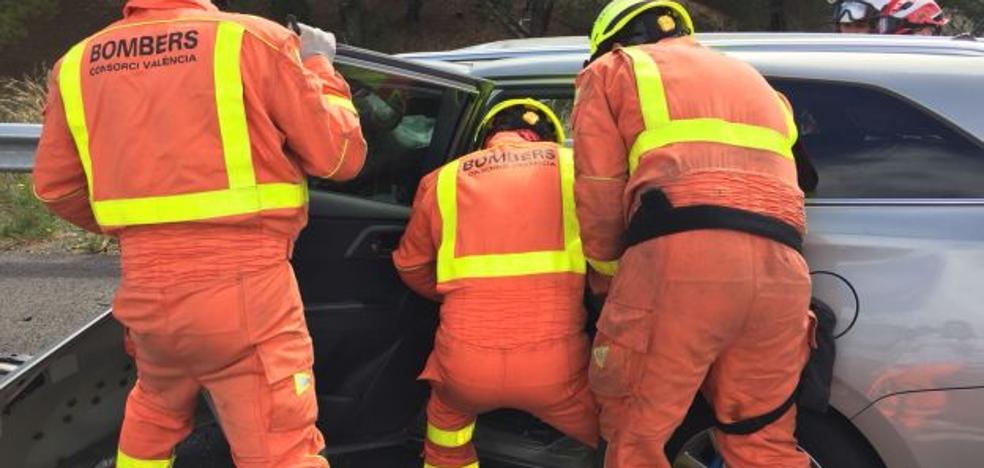 Un muerto y un herido en un accidente múltiple en Manises