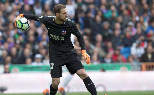 El Atlético, en las manos de Oblak