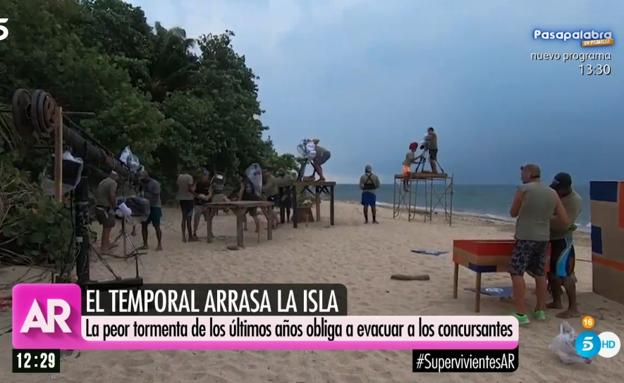 Los concursantes de 'Supervivientes', evacuados de urgencia de la isla