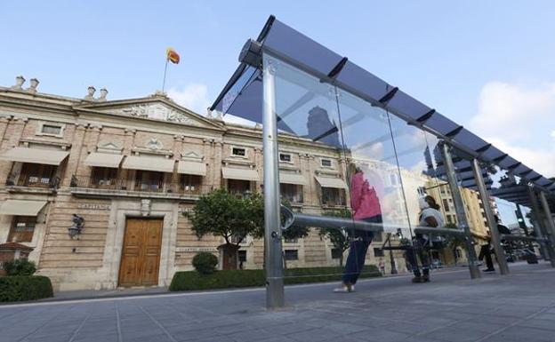 El Consell lleva seis meses sin responder al PP sobre la marquesina de Tetuán