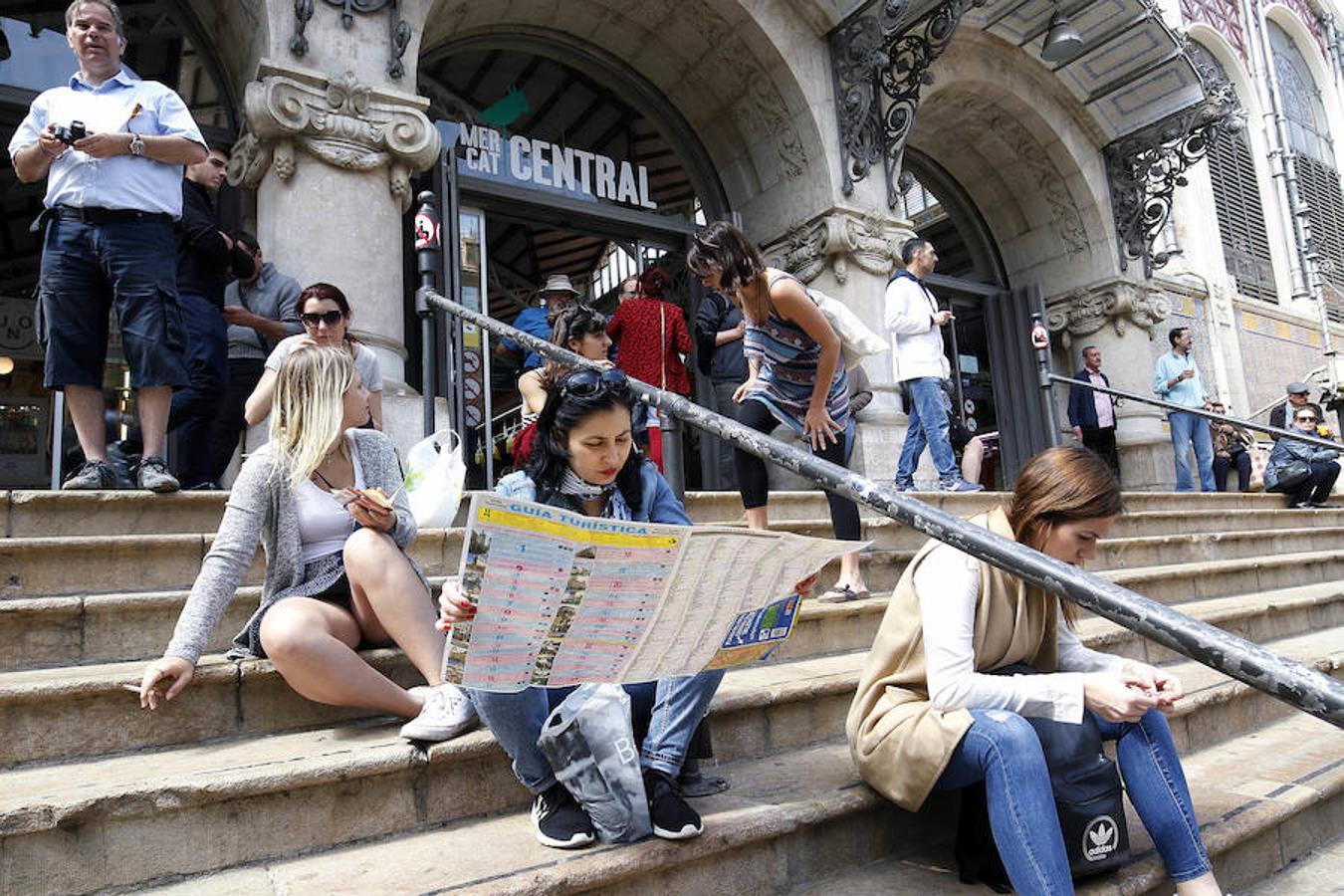 Valencia se llena de cruceristas