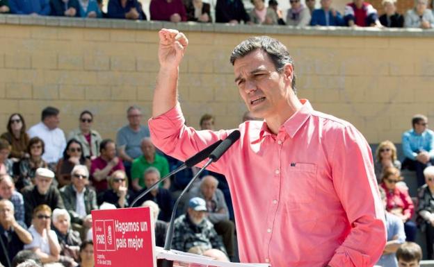 Sánchez a Cs: «En política no se puede estar en los dos lados del balancín»