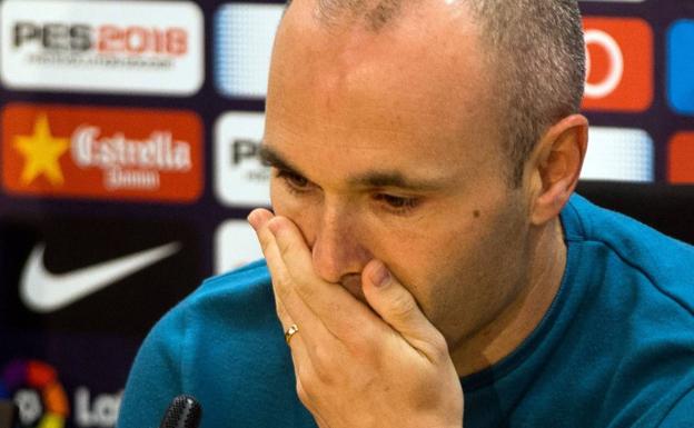 Iniesta: «El Barça se merece lo mejor de mí y ya no podría dárselo»