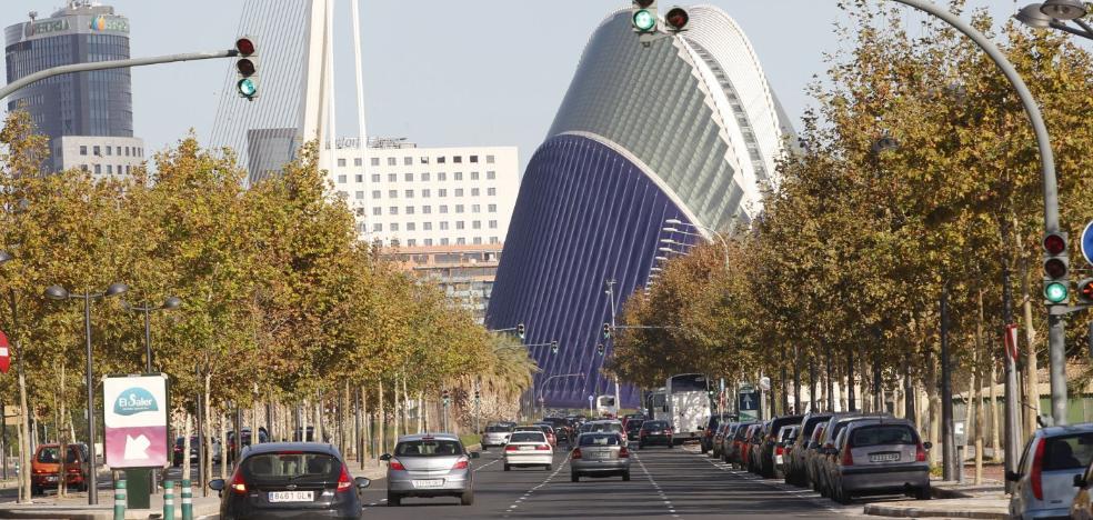 Una de cada cuatro multas por exceso de velocidad en Valencia se pone en el Bulevar Sur