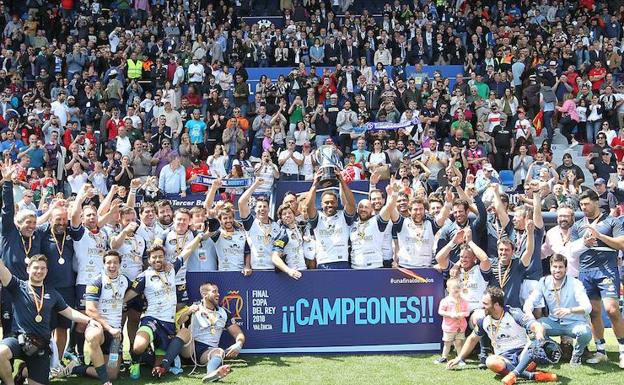 El VRAC se hace con la Copa del Rey de rugby en Valencia
