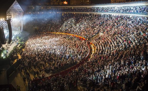 Los 12 grandes conciertos que pasarán por la plaza de Toros de Valencia en 2018