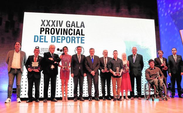 Gala de entrega de los XXXV Premios Provinciales del Deporte