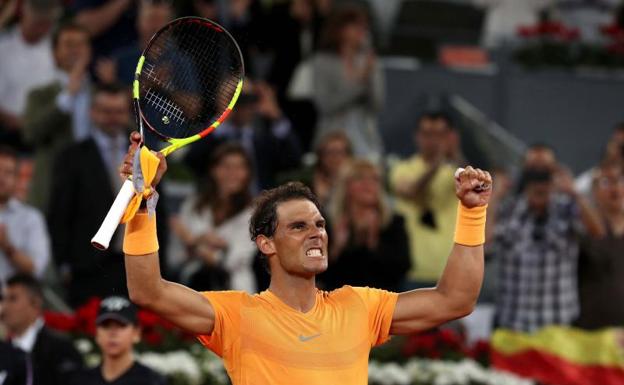 Nadal, a cuartos con récord