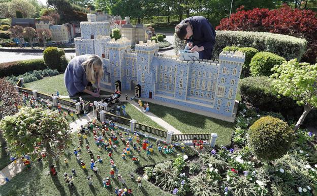La boda de Harry y Meghan Markle, con 60 mil piezas Lego