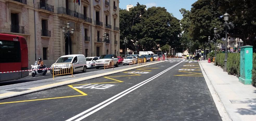 Las obras para la EMT en Porta de la Mar, bajo sospecha