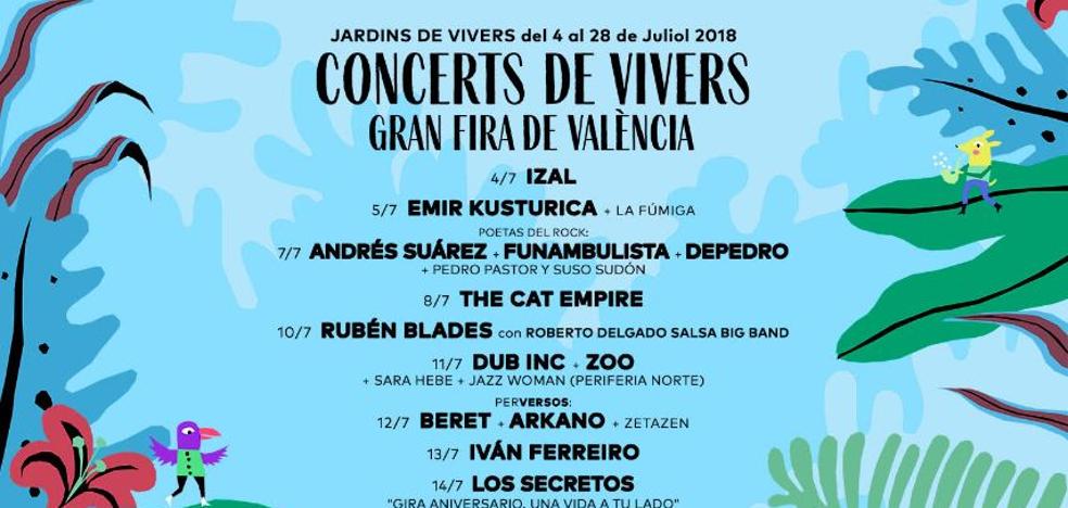 La reventa ya vende por el triple de su precio las entradas para los conciertos de Viveros en Valencia
