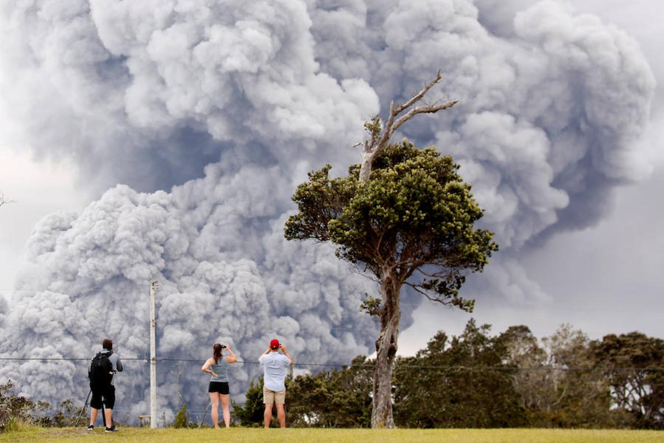 La erupción del volcán Kilauea, en imágenes