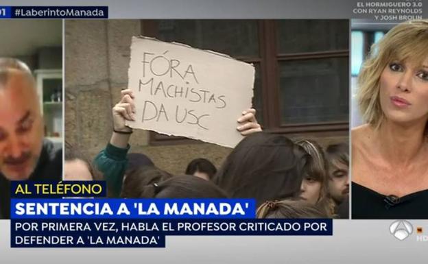 Susanna Griso estalla con el profesor que defiende a 'La Manada': «¿Me ha llamado 'Susanita'?, lo que me faltaba»