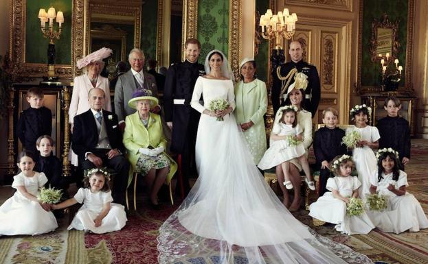 Primeras imágenes oficiales de la boda de los duques de Sussex