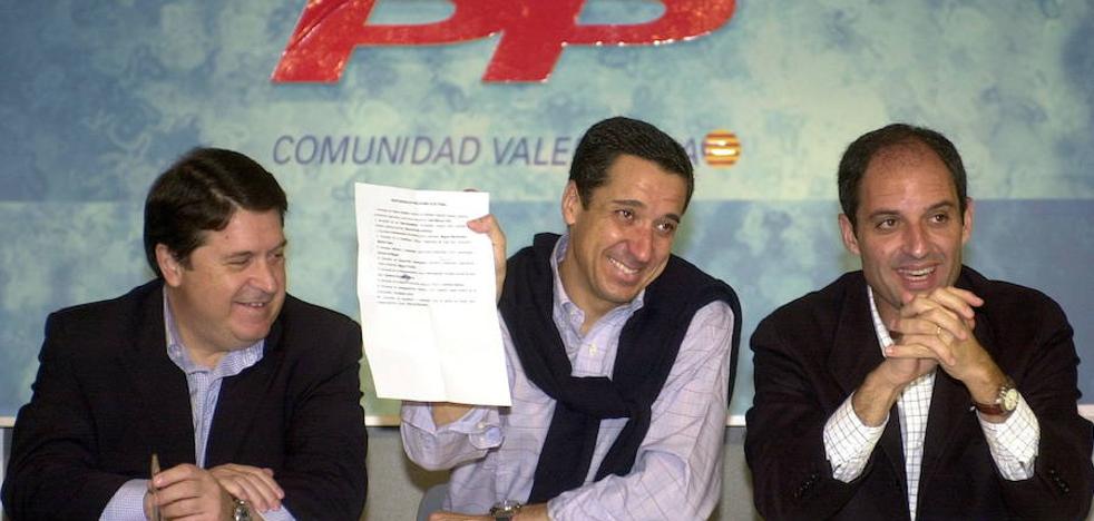Tres de los cuatro expresidentes valencianos del PP, investigados por corrupción