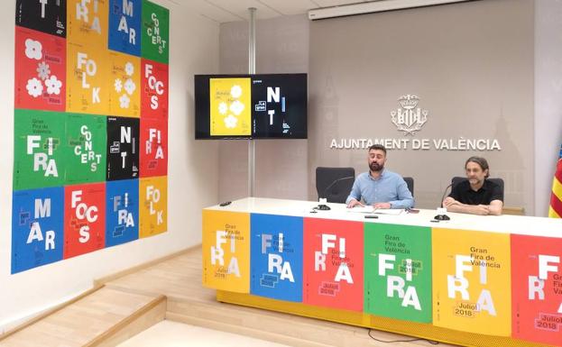 Una explosión de colores para los carteles de la Feria de Julio