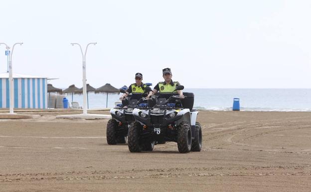 La Policía Local patrullará en la playa de la Malvarrosa también por las noches