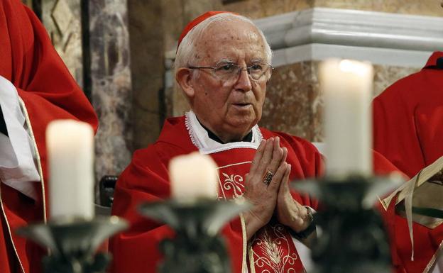 El cardenal Cañizares llama a la unidad ante la situación de España