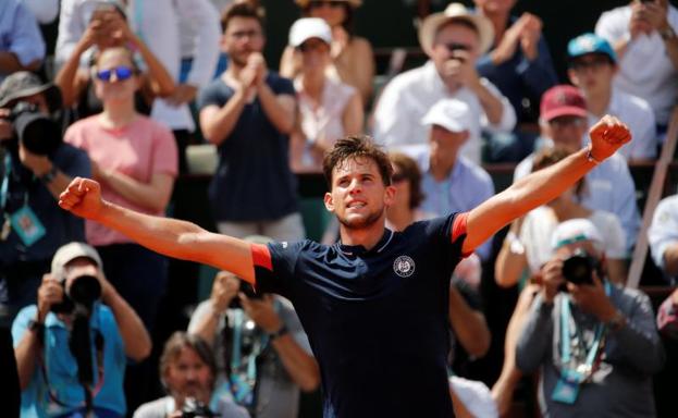 Thiem acaba con el sueño de Cecchinato