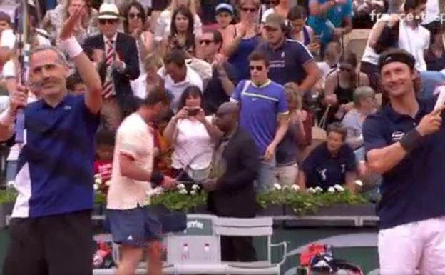 Ferrero gana el Roland Garros de los exjugadores