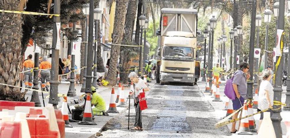 El Ayuntamiento de Valencia ultima la reforma de 14 calles y plazas en el Cabanyal