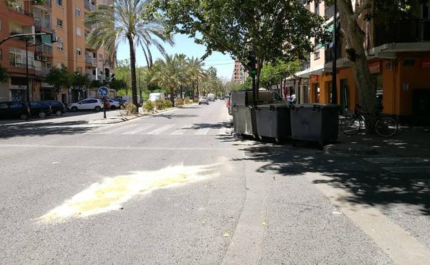 Un hombre muere en un accidente de moto en Valencia