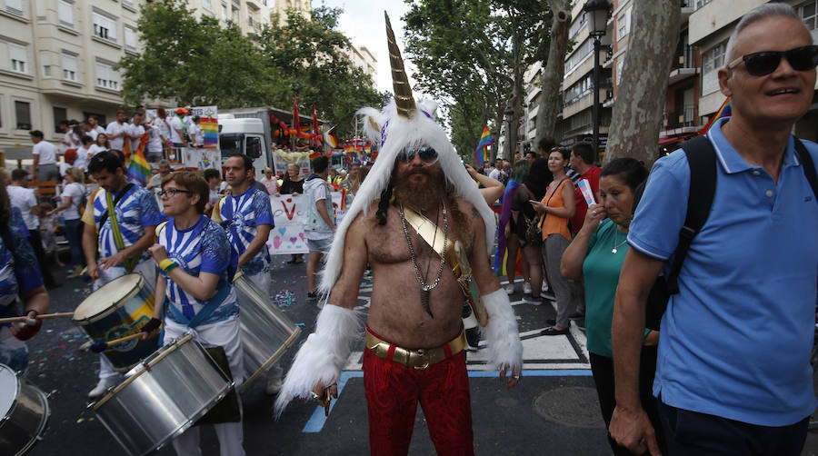 Cabalgata del Orgullo LGTBI 2018 en Valencia