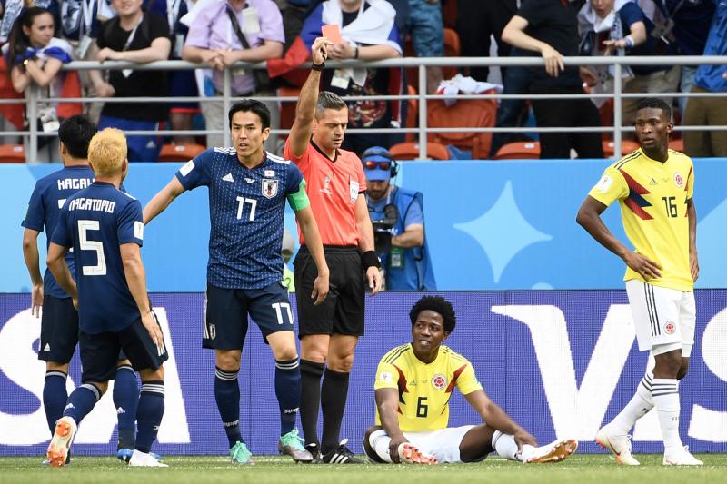 Las imágenes del Colombia - Japón del Mundial de Rusia 2018