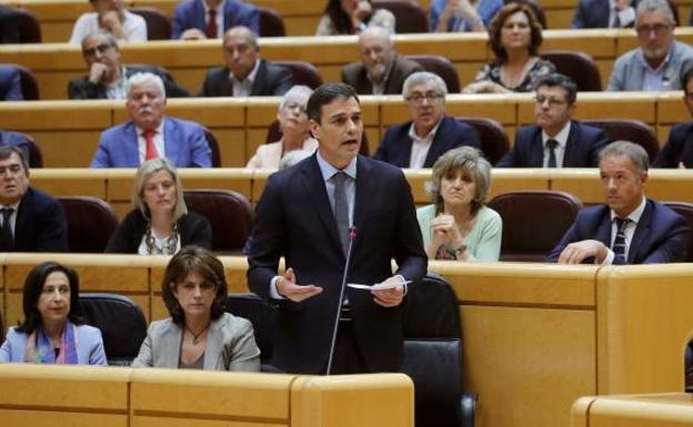 Sánchez reclama al PP que haga oposición al Gobierno, no al Estado