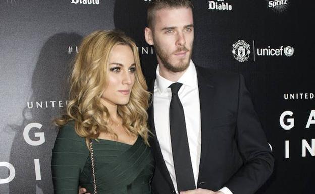 Edurne defiende a su novio: «De Gea es el mejor portero del mundo»