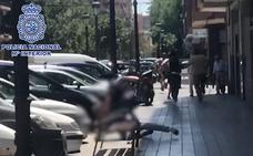 Persecución policial en plena calle en Valencia a una banda de ladrones de casas de lujo de empresarios