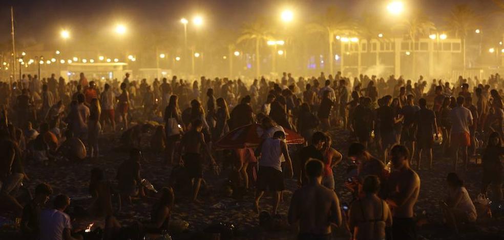La resaca de la Noche de San Juan en Valencia