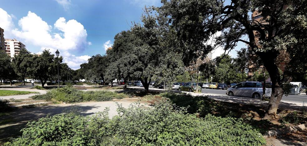 La Universitat pide trasladar el bulevar peatonal de Blasco Ibáñez junto a los edificios