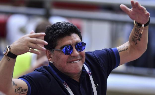 Maradona califica de «robo monumental» la eliminación de Colombia