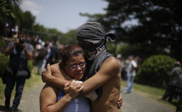 La noche de la Divina Misericordia en Nicaragua