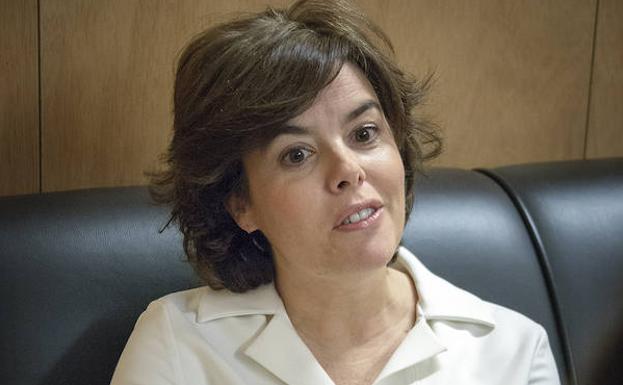 Soraya Sáenz de Santamaría: «Puedo ampliar la base social del PP y atraer a votantes de Ciudadanos»