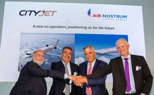 Air Nostrum y Cityjet se unen en el mayor grupo europeo de aerolíneas regionales