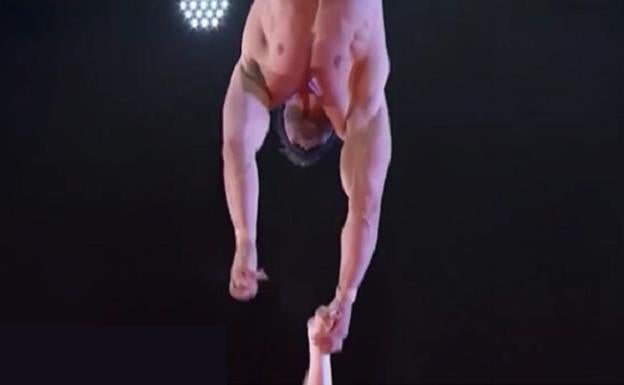 La impresionante caída durante la actuación en directo en Got Talent