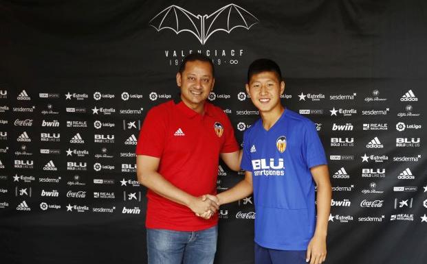 Kangin Lee: «Es un sueño estar en el Valencia CF»