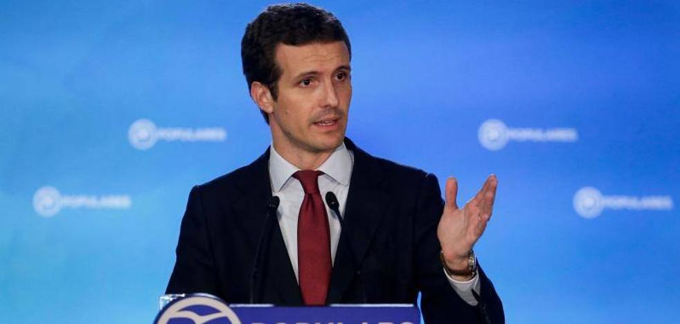El PP de Casado echa a andar fracturado en dos