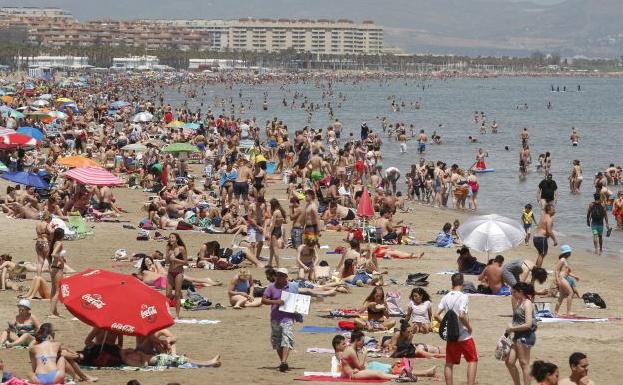 Temperaturas de hasta 40 grados durante el fin de semana en Valencia