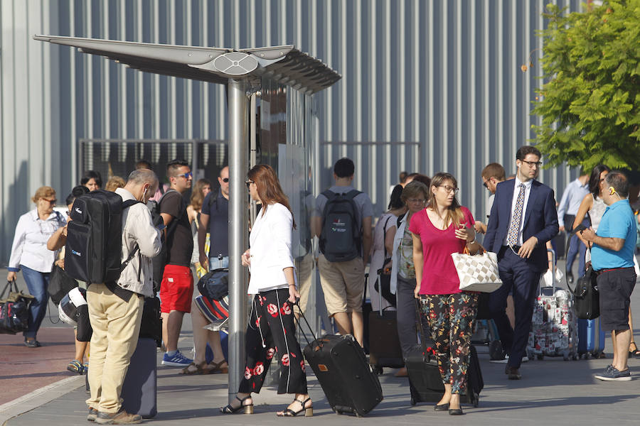 Huelga de taxistas en Valencia - martes 31 de julio