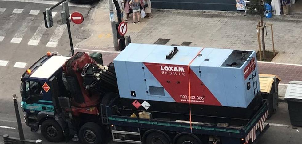 Una avería deja sin luz la calle Doctor Lluch