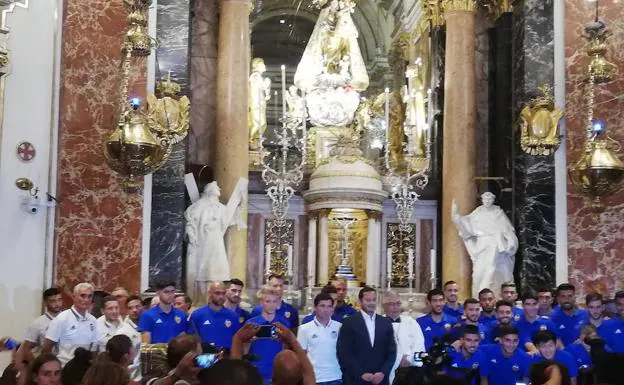 El Valencia, sin Montoya, cumple con la tradición en la Basílica