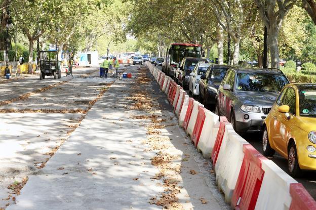 El tráfico aumenta en cinco accesos de Valencia y el Ensanche respecto a 2017