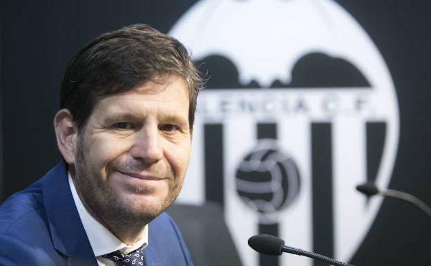 Alemany y el agente de Marcelino, reunidos