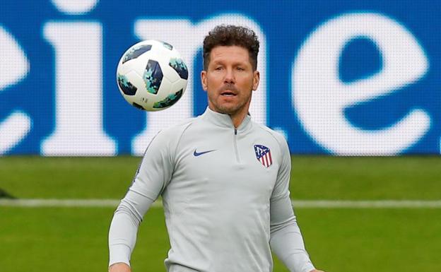 Simeone: «Es a nivel emocional donde se puede resolver el partido»