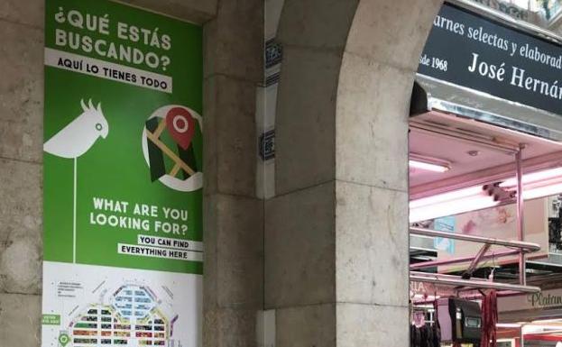 Las 300 paradas del Mercado Central en un nuevo mapa