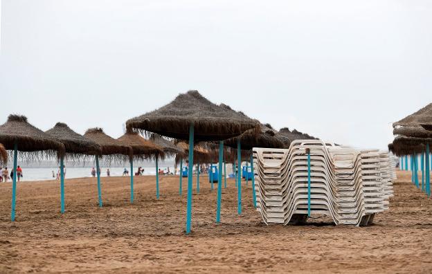 Las fuertes trombas marcarán el fin de semana más turístico