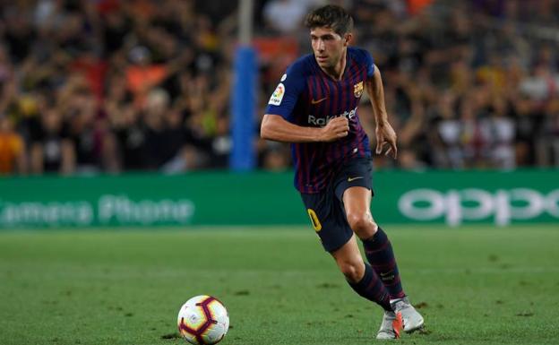 Sergi Roberto: «Leo hizo de las suyas»